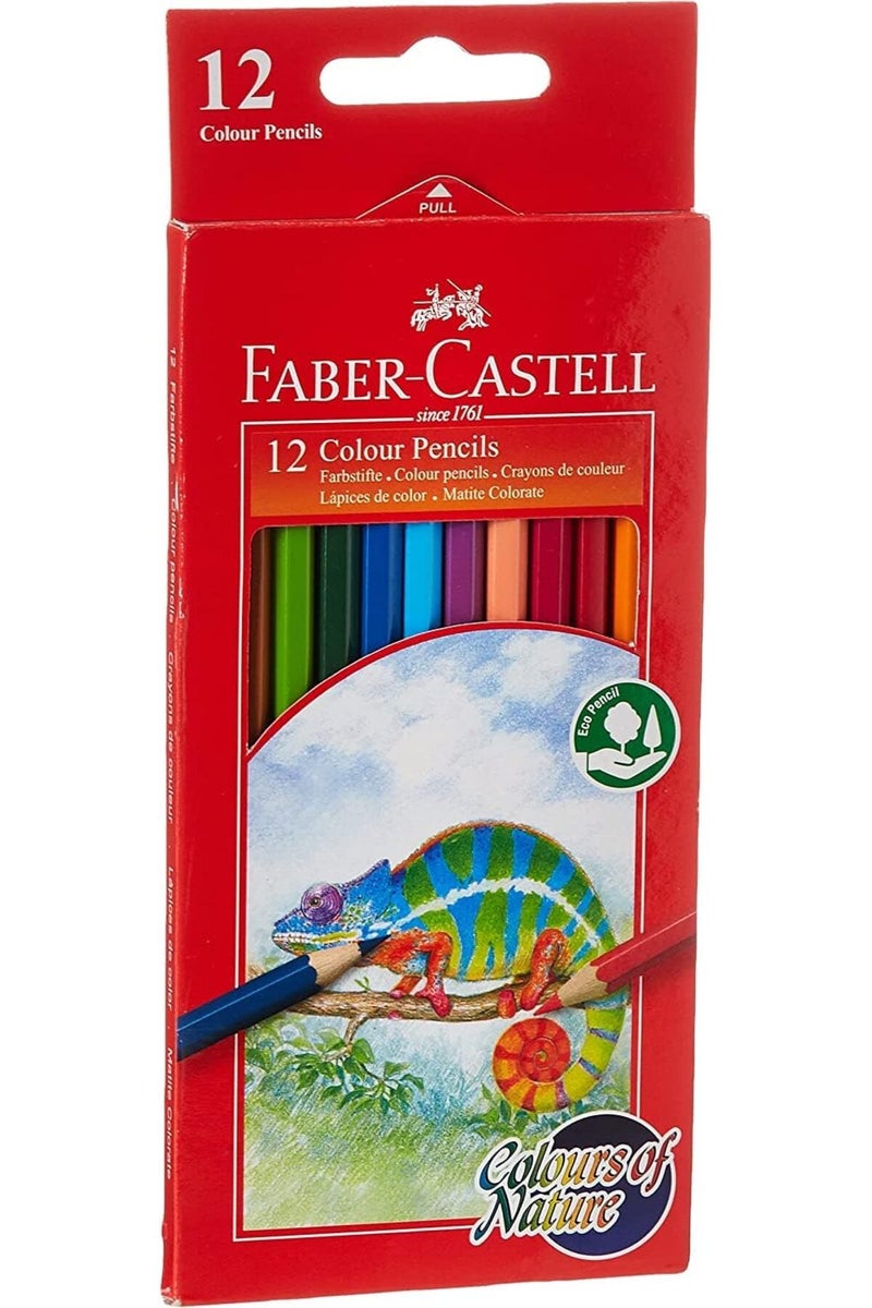 Faber-Castell Color Pencils, 12 Pieces - Image 2